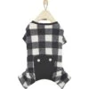 Wagatude Black Buffalo Plaid Dog Pajama -Dog Supplies 228071 MAIN. AC SS1800 V1637675582