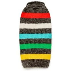 Chilly Dog Charcoal Striped Wool Dog Sweater -Dog Supplies 228349 PT2. AC SS1800 V1600123867