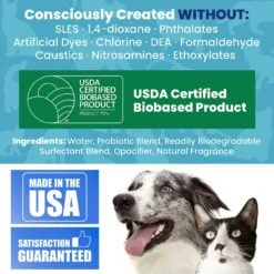 Unique Pet Care Ultra Concentrated Pet Odor & Stain Eliminator -Dog Supplies 232909 PT7. AC SS1800 V1643911892