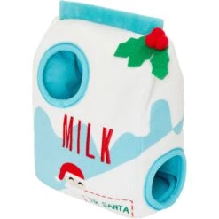 Frisco Holiday Milk & Gingerbread Cookies Hide & Seek Puzzle Plush Squeaky Dog Toy -Dog Supplies 233262 PT3. AC SS1800 V1600882557
