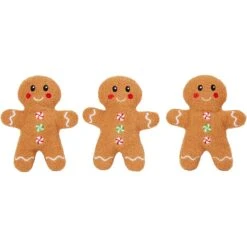 Frisco Holiday Milk & Gingerbread Cookies Hide & Seek Puzzle Plush Squeaky Dog Toy -Dog Supplies 233262 PT4. AC SS1800 V1601014290