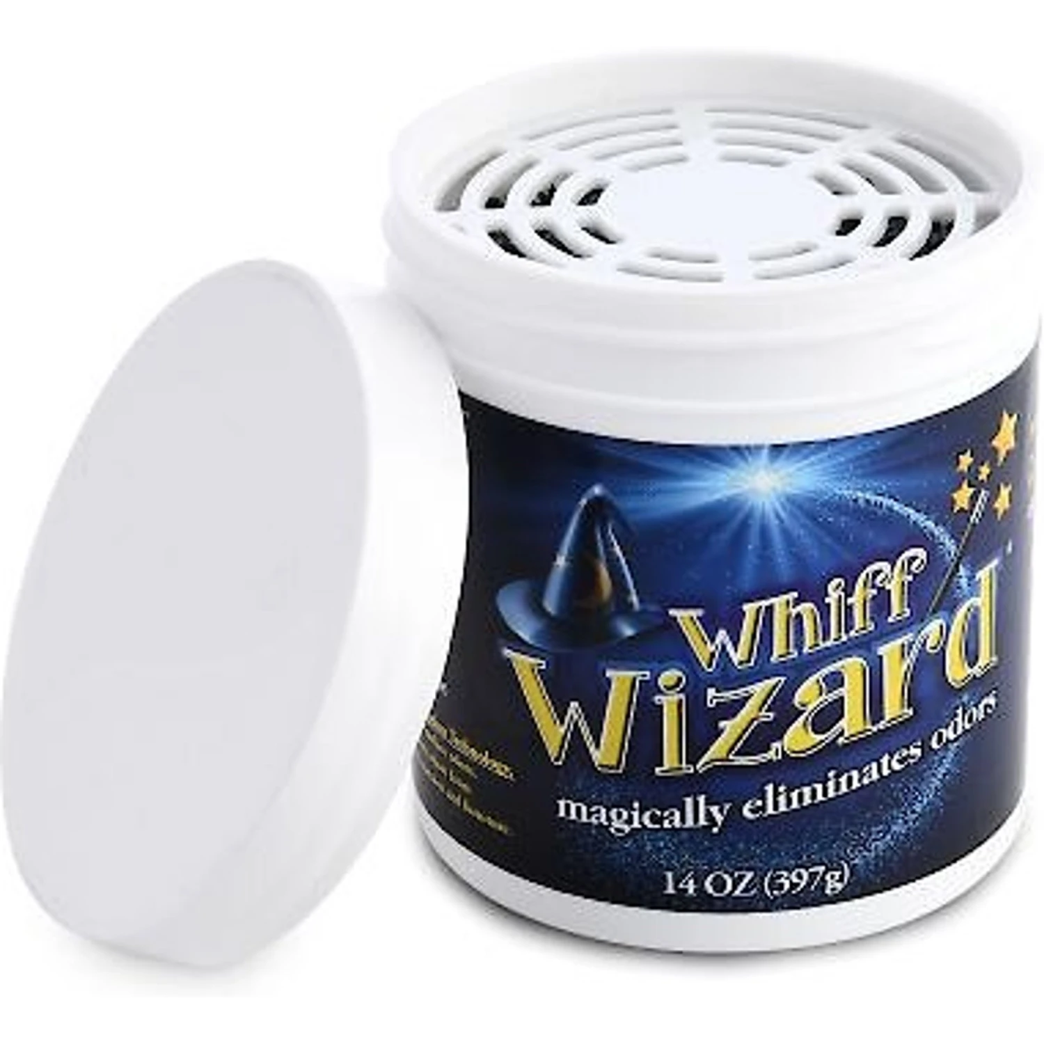 Whiff Wizard Pet Odor Eliminator, 14-oz Jar 4 Whiff Wizard Pet Odor Eliminator, 14-oz Jar - Image 2