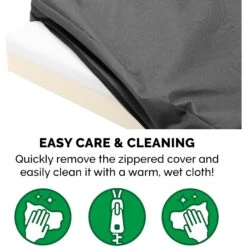 FurHaven Deluxe Oxford Memory Foam Indoor/Outdoor Dog & Cat Bed With Removable Cover 18 FurHaven Deluxe Oxford Memory Foam Indoor/Outdoor Dog & Cat Bed With Removable Cover -Dog Supplies 238798 PT7. AC SS1800 V1606360033