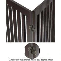 Unipaws 4 Panel Free Standing Dog Gate 15 Unipaws 4 Panel Free Standing Dog Gate -Dog Supplies 241588 PT6. AC SS1800 V1600385781
