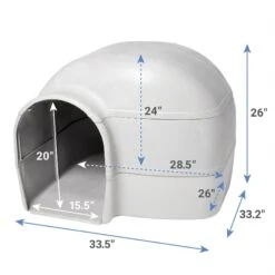 Frisco Dome Dog House 10 Frisco Dome Dog House -Dog Supplies 241900 PT1. AC SS1800 V1603978701