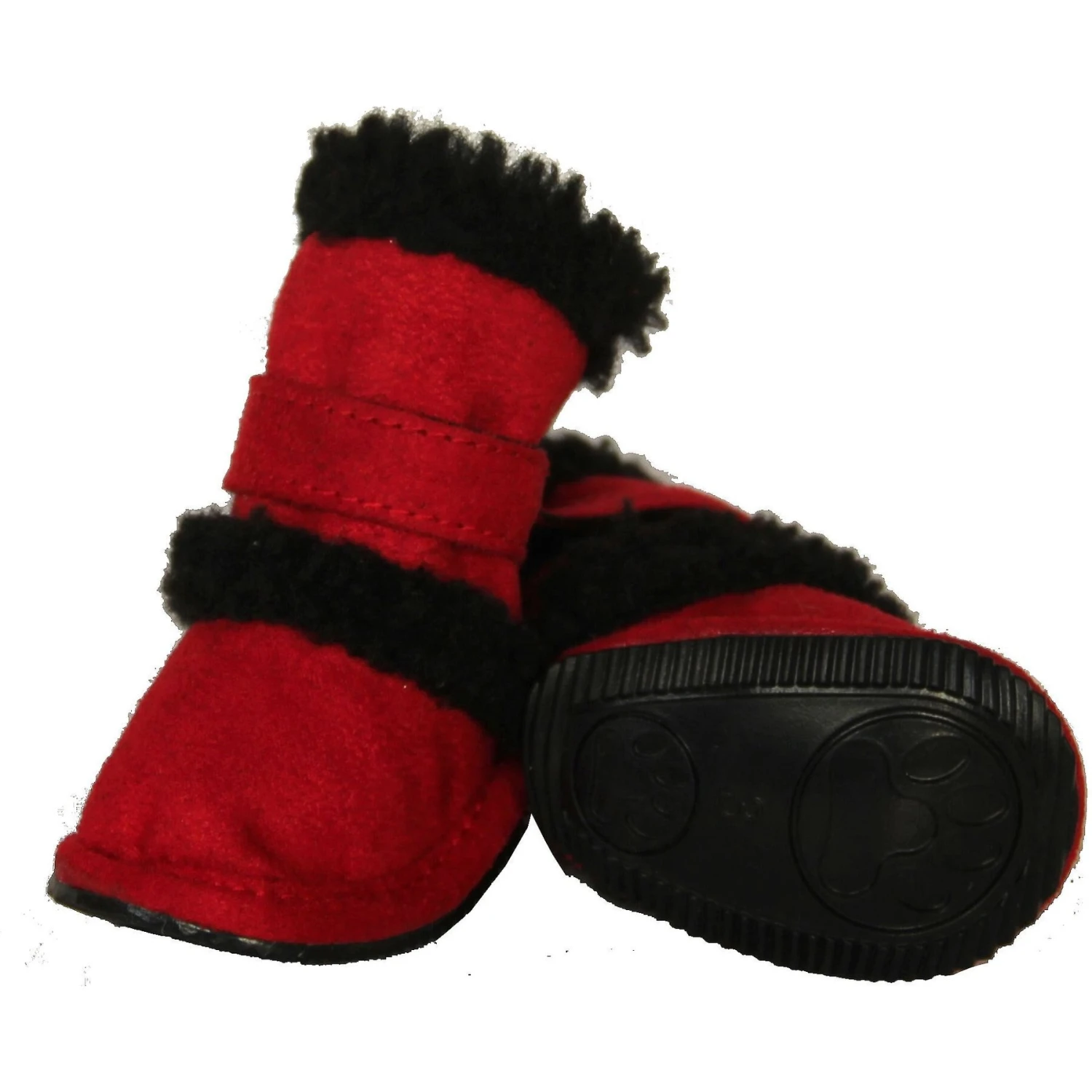 Pet Life Shearling Duggz Dog Shoes, 4 Count 5 Pet Life Shearling Duggz Dog Shoes, 4 Count - Image 3