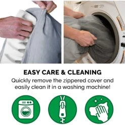 FurHaven Orthopedic Plush & Suede Sofa Dog & Cat Bed & Blanket, Gray, Large 18 FurHaven Orthopedic Plush & Suede Sofa Dog & Cat Bed & Blanket, Gray, Large -Dog Supplies 242797 PT7. AC SS1800 V1625251377