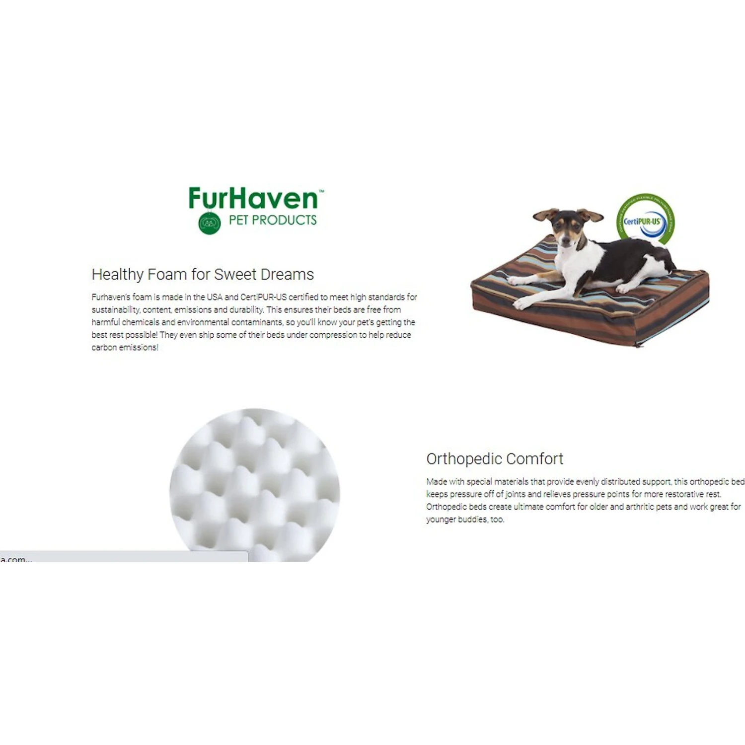 FurHaven Orthopedic Plush & Suede Sofa Dog & Cat Bed & Blanket, Gray, Large 11 FurHaven Orthopedic Plush & Suede Sofa Dog & Cat Bed & Blanket, Gray, Large - Image 9