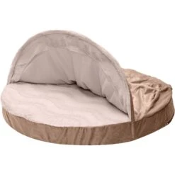 FurHaven Wave Fur & Velvet Orthopedic Snuggery Dog & Cat Bed -Dog Supplies 244490 PT2. AC SS1800 V1602833191
