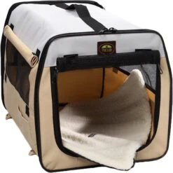 Pet Life Folding Zippered Wire-Framed Dog Crate 11 Pet Life Folding Zippered Wire-Framed Dog Crate -Dog Supplies 245207 PT3. AC SS1800 V1596646890
