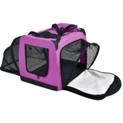 Pet Life Hounda Accordion Metal Framed Dual-Sided Collapsible Dog Crate 11 Pet Life Hounda Accordion Metal Framed Dual-Sided Collapsible Dog Crate -Dog Supplies 245277 PT3. AC SS1800 V1596652281