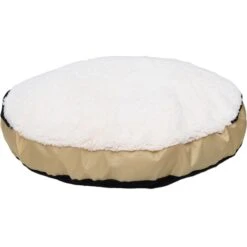 HappyCare Textiles Durable Oxford To Sherpa Pet Cave Covered Cat & Dog Bed With Removable Cover -Dog Supplies 245752 PT3. AC SS1800 V1596057056