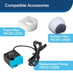 PetSafe Creekside Quiet Dog & Cat Fountain, 60-oz -Dog Supplies 247077 PT5. AC SS1800 V1596732960