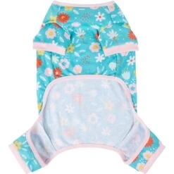 Frisco Teal Floral Dog & Cat Jersey PJs 13 Frisco Teal Floral Dog & Cat Jersey PJs -Dog Supplies 249132 PT4. AC SS1800 V1637657245