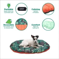 FurHaven Trail Pup Packable Stuff Sack Travel Pillow Dog Bed -Dog Supplies 250947 PT2. AC SS1800 V1619659052