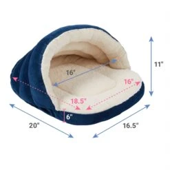 Frisco Slipper Cat & Dog Covered Bed -Dog Supplies 251222 PT1. AC SS1800 V1627579324