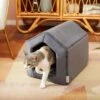 Frisco House Cave Cat & Dog Covered Bed -Dog Supplies 251241 MAIN. AC SS1800 V1615242920