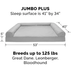 FurHaven Quilted Full Support Orthopedic Sofa Dog & Cat Bed -Dog Supplies 251838 PT4. AC SS1800 V1690221235