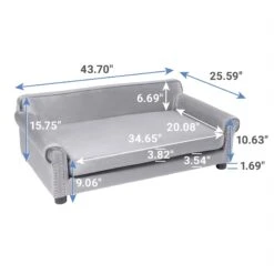Frisco Sofa Pet Bed With Removable Cover 6 Frisco Sofa Pet Bed With Removable Cover -Dog Supplies 252558 PT1. AC SS1800 V1623848991