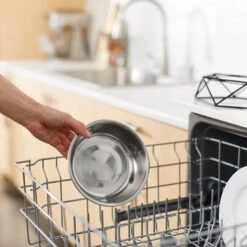 Frisco Elevated Stainless Steel Dog & Cat Bowl With Metal Stand -Dog Supplies 253055 PT7. AC SS1800 V1616595557