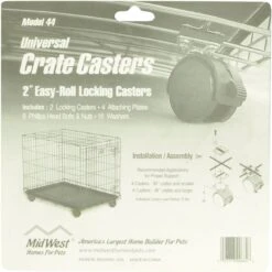 MidWest Universal Crate Caster 7 MidWest Universal Crate Caster -Dog Supplies 253497 PT4. AC SS1800 V1602099072