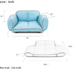 K1 Pet Design Stark Sofa Dog Bed 12 K1 Pet Design Stark Sofa Dog Bed -Dog Supplies 254149 PT3. AC SS1800 V1602724572