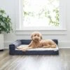 Frisco Faux Felt Orthopedic Corner Sofa Bolster Dog Bed W/Removable Cover -Dog Supplies 255190 MAIN. AC SS1800 V1616073485