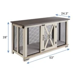 Frisco "Denver" Dog Crate Credenza & Mat Kit -Dog Supplies 255326 PT2. AC SS1800 V1682698710