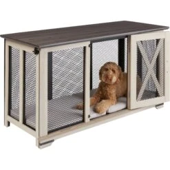 Frisco "Denver" Dog Crate Credenza & Mat Kit -Dog Supplies 255326 PT3. AC SS1800 V1617037359