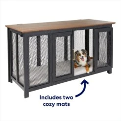 Frisco "Venice" Dog Crate Credenza & Mat Kit -Dog Supplies 255328 PT3. AC SS1800 V1667228979