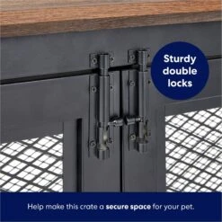 Frisco "Venice" Dog Crate Credenza & Mat Kit -Dog Supplies 255328 PT5. AC SS1800 V1667227509