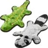 Frisco Alligator Stuffing-Free Flat Plush Squeaky Dog Toy & Frisco Raccoon Stuffing-Free Flat Plush Squeaky Dog Toy -Dog Supplies 255471 MAIN. AC SS1800 V1602691280