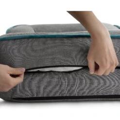 Brindle Orthopedic Bolster Dog & Cat Bed With Removable Cover -Dog Supplies 256164 PT3. AC SS1800 V1602107768