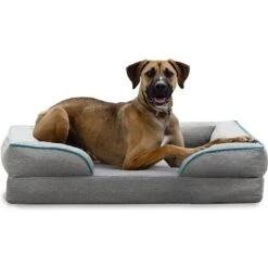 Brindle Orthopedic Bolster Dog & Cat Bed With Removable Cover -Dog Supplies 256164 PT6. AC SS1800 V1602124913