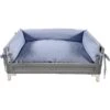 New Age Pet ECOFLEX Manhattan Raised Dog & Cat Bed With Cushion -Dog Supplies 258197 MAIN. AC SS1800 V1605204727