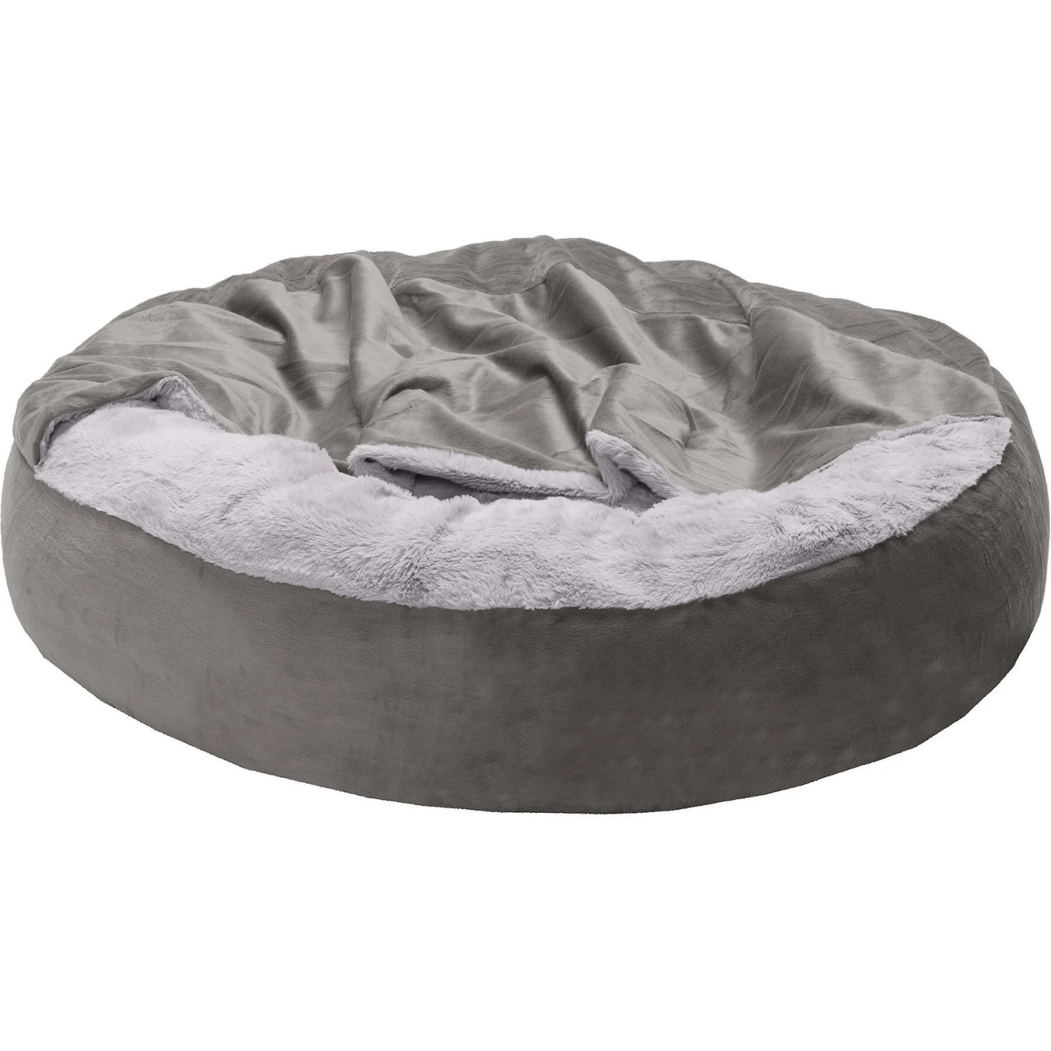 FurHaven Wave Covered Pillow Cat & Dog Bed 5 FurHaven Wave Covered Pillow Cat & Dog Bed - Image 3