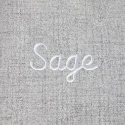 Frisco Faux Linen Corner Personalized Bolster Dog Bed W/Removable Cover, Harbour Blue, L -Dog Supplies 262160 PT3. AC SS1800 V1615570119