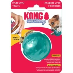KONG ChiChewy Ball Dog Toy, Color Varies -Dog Supplies 262961 PT3. AC SS1800 V1611090684