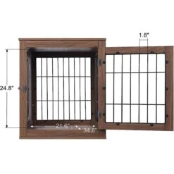 Unipaws Furniture Style Dog Crate -Dog Supplies 264626 PT2. AC SS1800 V1608763951