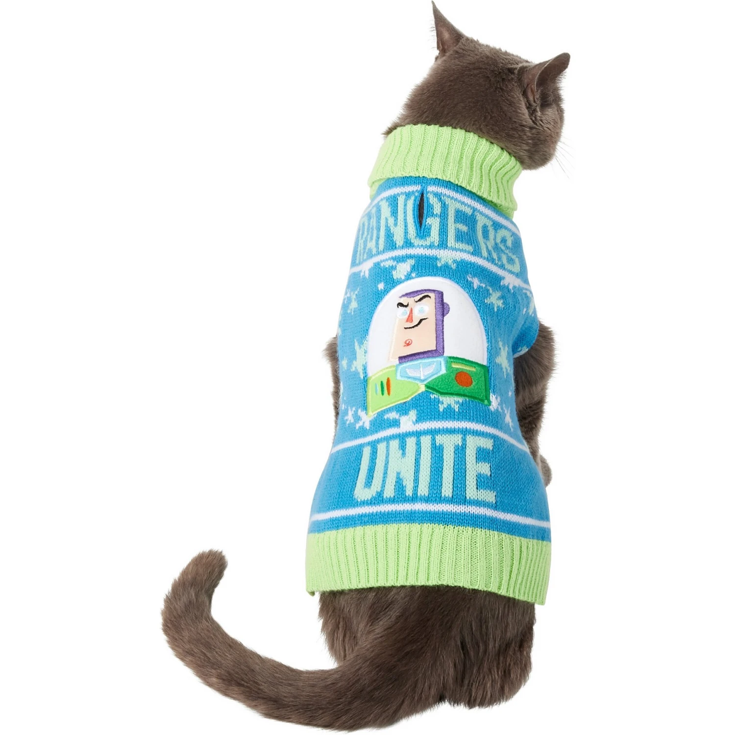 Disney Pixar Toy Story Buzz Lightyear "Unite" Dog & Cat Sweater 5 Disney Pixar Toy Story Buzz Lightyear "Unite" Dog & Cat Sweater - Image 3
