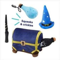 Frisco Magic Chest Hide & Seek Puzzle Plush Squeaky Dog Toy -Dog Supplies 265614 PT3. AC SS1800 V1695760988