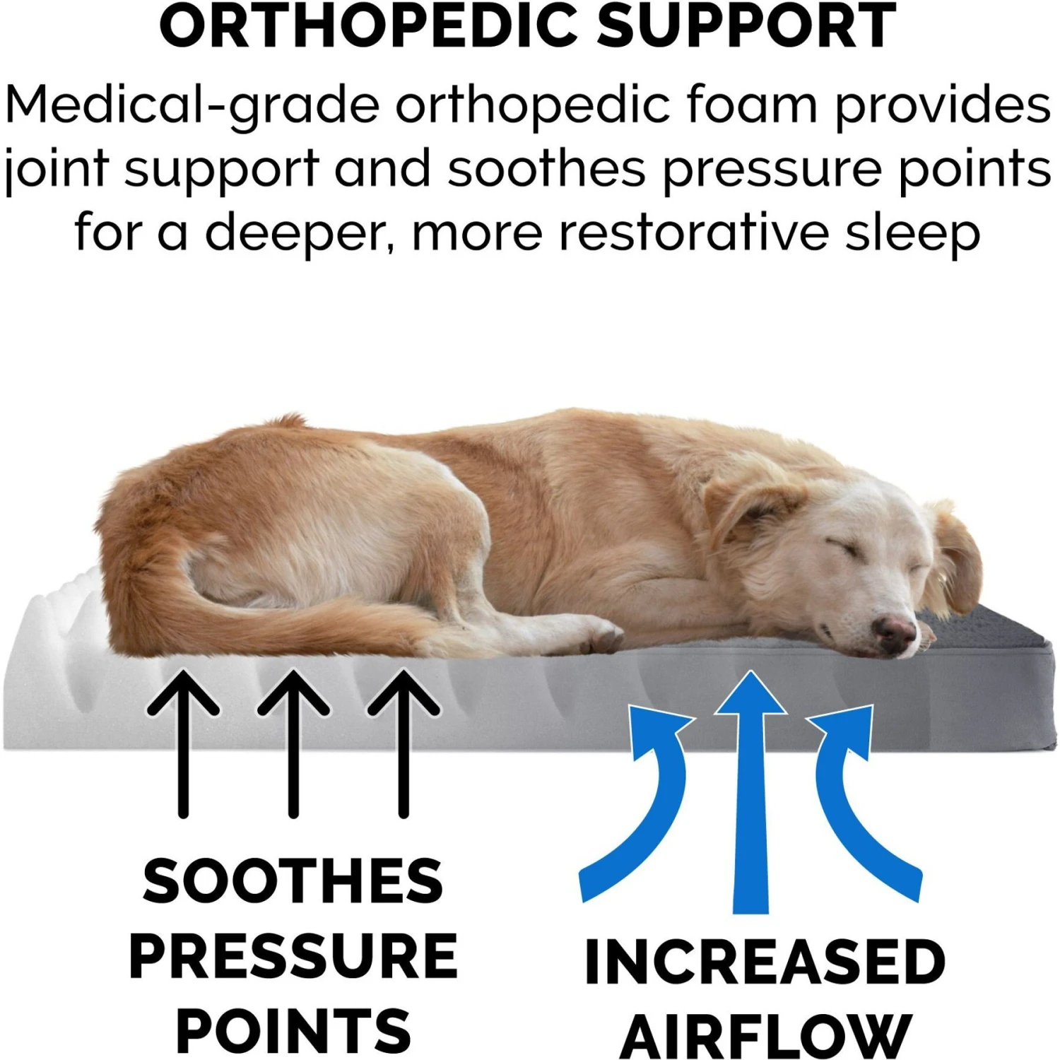 FurHaven Snuggle Deluxe Orthopedic Pillow Cat & Dog Bed With Removable Cover 8 FurHaven Snuggle Deluxe Orthopedic Pillow Cat & Dog Bed With Removable Cover - Image 6