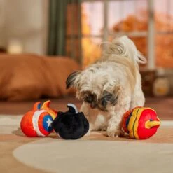 Marvel 's Halloween Heroes Pumpkin Plush Squeaky Dog Toy, 5 Count -Dog Supplies 267858 PT3. AC SS1800 V1689877914