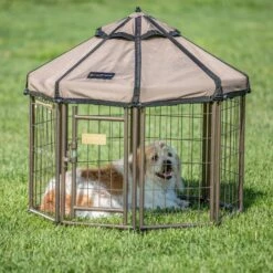 Win World International Pet Gazebo Dog Kennel -Dog Supplies 270622 PT2. AC SS1800 V1652452891