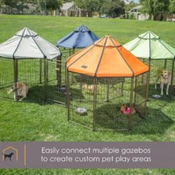 Win World International Pet Gazebo Dog Kennel -Dog Supplies 270622 PT5. AC SS1800 V1652452926