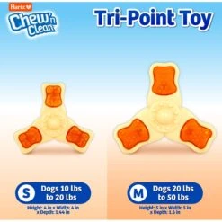 Hartz Chew 'n Clean Chew Chicken Flavored Tri-Point Dog Treat & Chew Toy 12 Hartz Chew 'n Clean Chew Chicken Flavored Tri-Point Dog Treat & Chew Toy -Dog Supplies 272246 PT2. AC SS1800 V1667597457