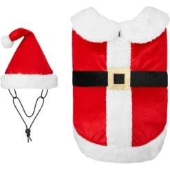 Frisco Mr. Claus Dog & Cat Costume 11 Frisco Mr. Claus Dog & Cat Costume -Dog Supplies 276142 PT4. AC SS1800 V1631572434