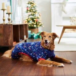 Frisco Snowy Nights Dog & Cat Cozy Polar Fleece PJs 14 Frisco Snowy Nights Dog & Cat Cozy Polar Fleece PJs -Dog Supplies 276448 PT5. AC SS1800 V1637672189