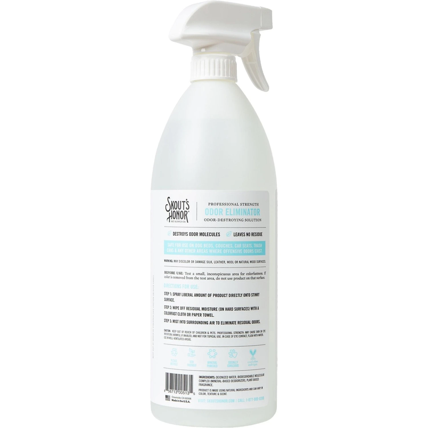 Skout's Honor Laundry Booster Stain & Odor Removal Additive, 32-oz Bottle & Skout's Honor Professional Strength Odor Eliminator 9 Skout's Honor Laundry Booster Stain & Odor Removal Additive, 32-oz Bottle & Skout's Honor Professional Strength Odor Eliminator - Image 7