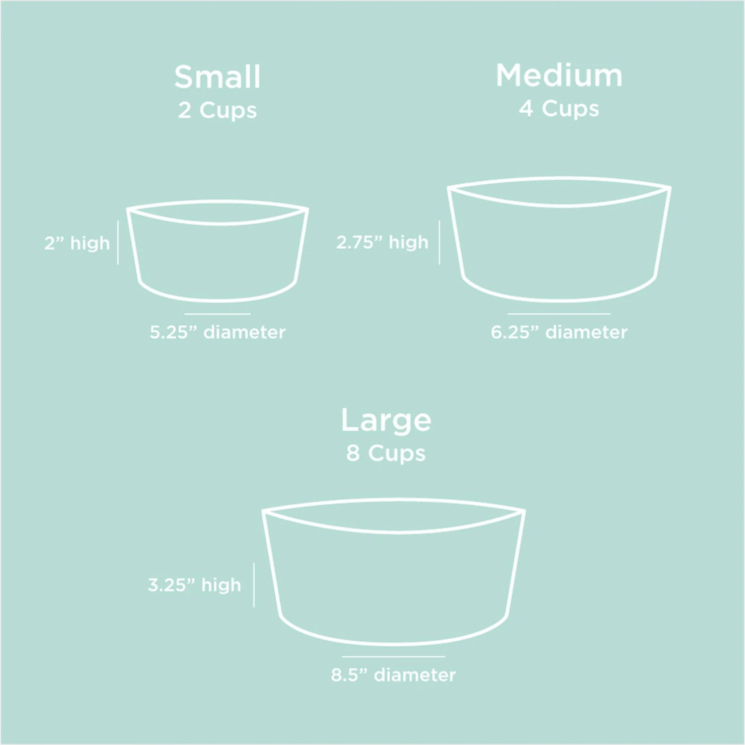 Waggo Simple Solid Ceramic Dog & Cat Bowl 7 Waggo Simple Solid Ceramic Dog & Cat Bowl - Image 5